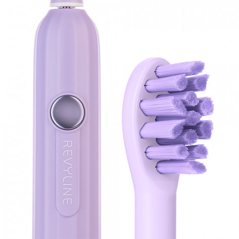 Электрическая звуковая зубная щётка Revyline RL 075 Lilac и по всему Казахстану в интернет-магазине Revyline.kz