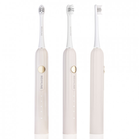 Электрическая звуковая зубная щётка Revyline RL 075 Cream и по всему Казахстану в интернет-магазине Revyline.kz