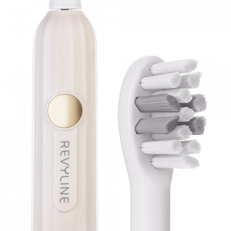 Электрическая звуковая зубная щётка Revyline RL 075 Cream и по всему Казахстану в интернет-магазине Revyline.kz