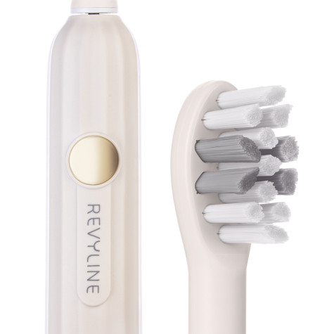 Электрическая звуковая зубная щётка Revyline RL 075 Cream и по всему Казахстану в интернет-магазине Revyline.kz