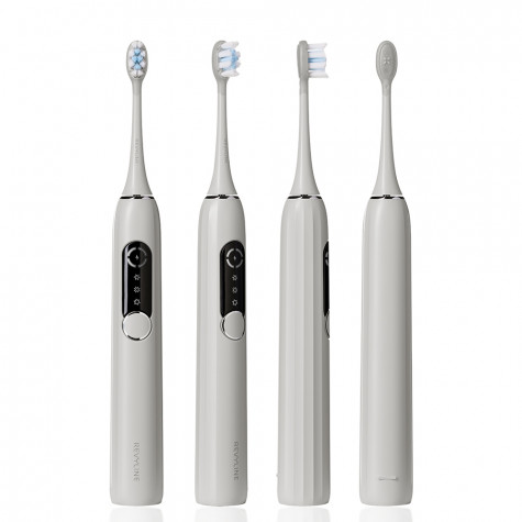 Электрическая звуковая зубная щётка Revyline RL 066 Beige и по всему Казахстану в интернет-магазине Revyline.kz