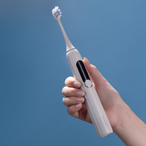 Электрическая звуковая зубная щётка Revyline RL 066 Beige и по всему Казахстану в интернет-магазине Revyline.kz