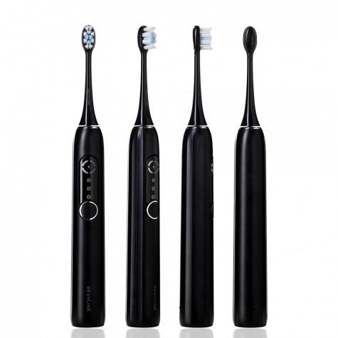 Электрическая звуковая зубная щётка Revyline RL 066 Black и по всему Казахстану в интернет-магазине Revyline.kz