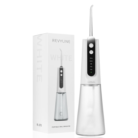 Портативный ирригатор Revyline RL 670 White и по всему Казахстану в интернет-магазине Revyline.kz