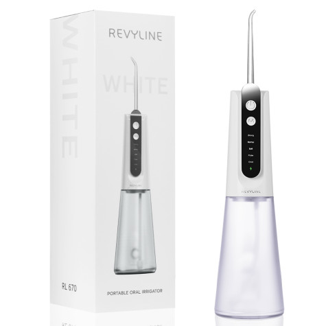 Портативный ирригатор Revyline RL 670 White и по всему Казахстану в интернет-магазине Revyline.kz