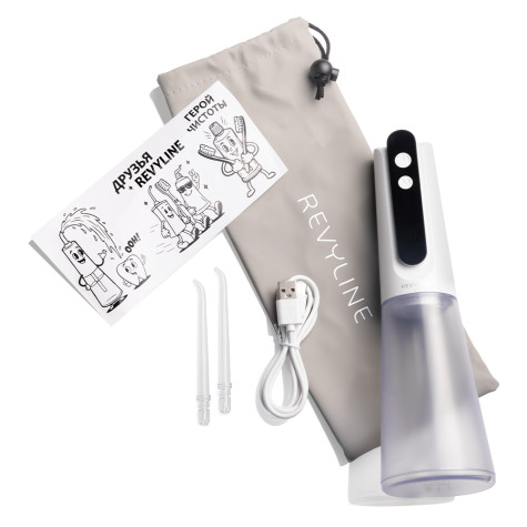 Портативный ирригатор Revyline RL 670 White и по всему Казахстану в интернет-магазине Revyline.kz
