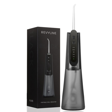 Портативный ирригатор Revyline RL 670 Black и по всему Казахстану в интернет-магазине Revyline.kz