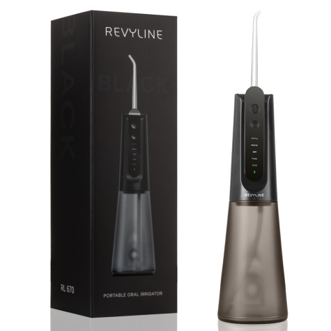 Портативный ирригатор Revyline RL 670 Black и по всему Казахстану в интернет-магазине Revyline.kz