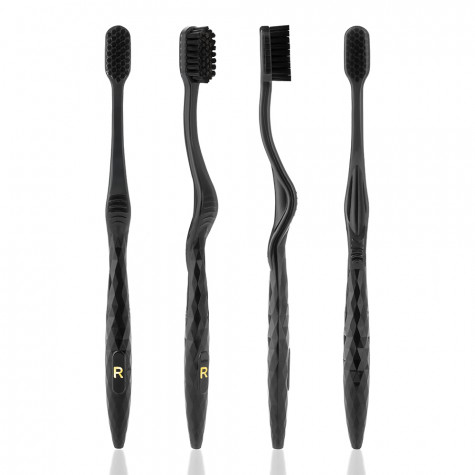 Набор зубных щеток Revyline SM6500 Duo Crystal, Black & White и по всему Казахстану в интернет-магазине Revyline.kz