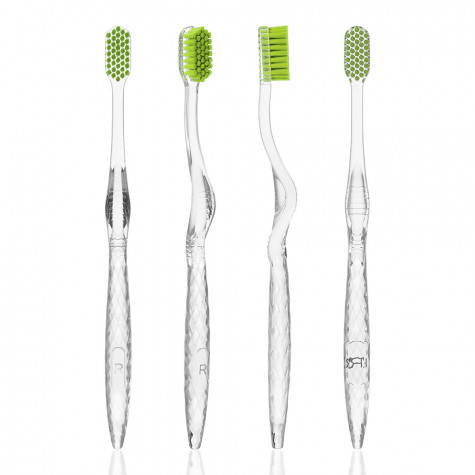 Набор зубных щеток Revyline SM6500 Duo Crystal, Light green & Pink и по всему Казахстану в интернет-магазине Revyline.kz