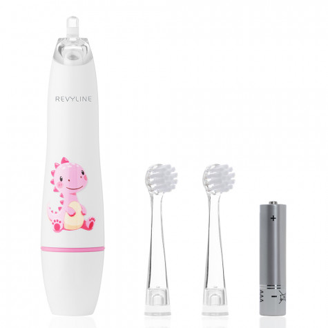 Электрическая звуковая зубная щётка Revyline RL 025 Infant, Pink и по всему Казахстану в интернет-магазине Revyline.kz