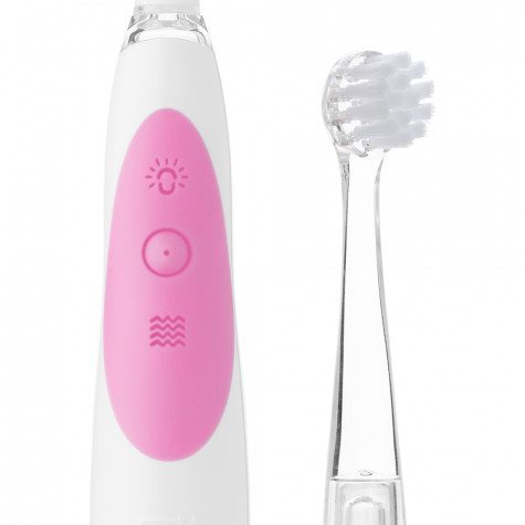 Электрическая звуковая зубная щётка Revyline RL 025 Infant, Pink и по всему Казахстану в интернет-магазине Revyline.kz