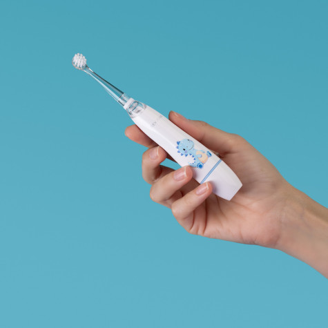 Электрическая звуковая зубная щётка Revyline RL 025 Infant, Blue и по всему Казахстану в интернет-магазине Revyline.kz