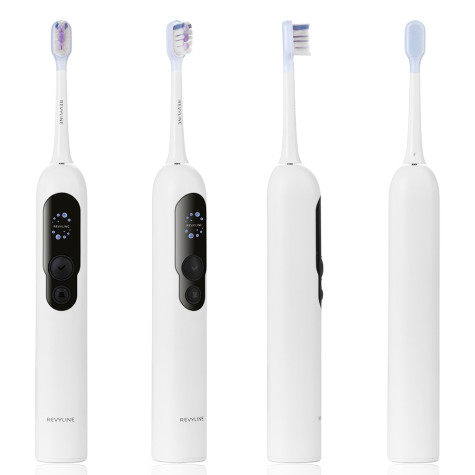 Электрическая звуковая зубная щётка Revyline RL 080 PRO White и по всему Казахстану в интернет-магазине Revyline.kz