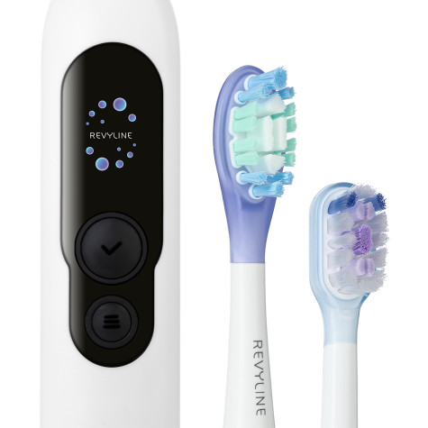 Электрическая звуковая зубная щётка Revyline RL 080 PRO White и по всему Казахстану в интернет-магазине Revyline.kz