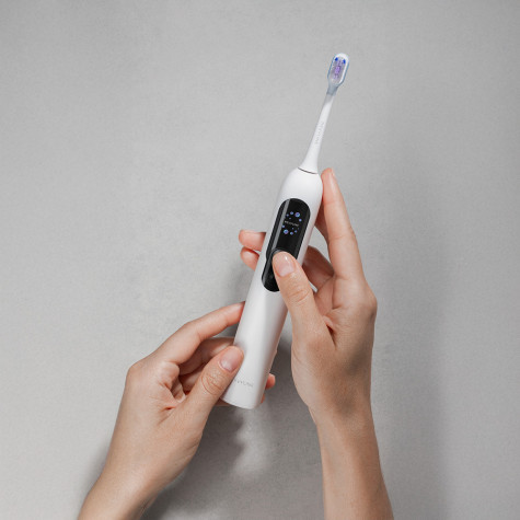 Электрическая звуковая зубная щётка Revyline RL 080 PRO White и по всему Казахстану в интернет-магазине Revyline.kz