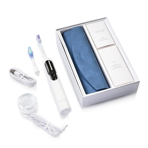 Электрическая звуковая зубная щётка Revyline RL 080 PRO White и по всему Казахстану в интернет-магазине Revyline.kz