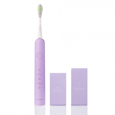 Электрическая звуковая зубная щётка Revyline RL 044 Violet и по всему Казахстану в интернет-магазине Revyline.kz