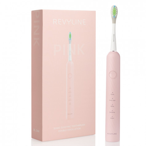 Электрическая звуковая зубная щётка Revyline RL 044 Pink и по всему Казахстану в интернет-магазине Revyline.kz