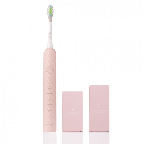 Электрическая звуковая зубная щётка Revyline RL 044 Pink и по всему Казахстану в интернет-магазине Revyline.kz