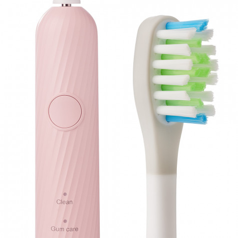 Электрическая звуковая зубная щётка Revyline RL 044 Pink и по всему Казахстану в интернет-магазине Revyline.kz