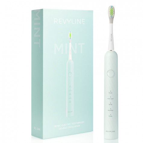 Электрическая звуковая зубная щётка Revyline RL 044 Mint и по всему Казахстану в интернет-магазине Revyline.kz