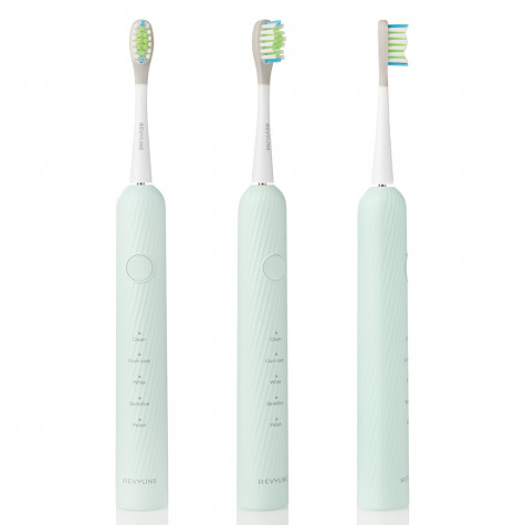 Электрическая звуковая зубная щётка Revyline RL 044 Mint и по всему Казахстану в интернет-магазине Revyline.kz