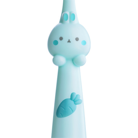 Набор зубных щеток Revyline Bunny Duo, от 3 лет, желтая и голубая и по всему Казахстану в интернет-магазине Revyline.kz