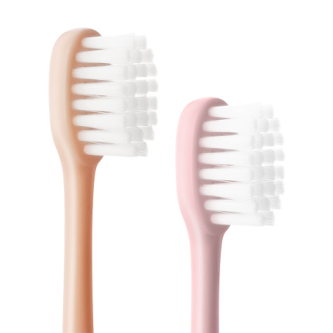 Набор зубных щеток Revyline Bunny Duo, от 3 лет, розовая и оранжевая и по всему Казахстану в интернет-магазине Revyline.kz