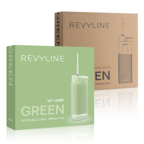 Портативный ирригатор Revyline RL 840, Green и по всему Казахстану в интернет-магазине Revyline.kz
