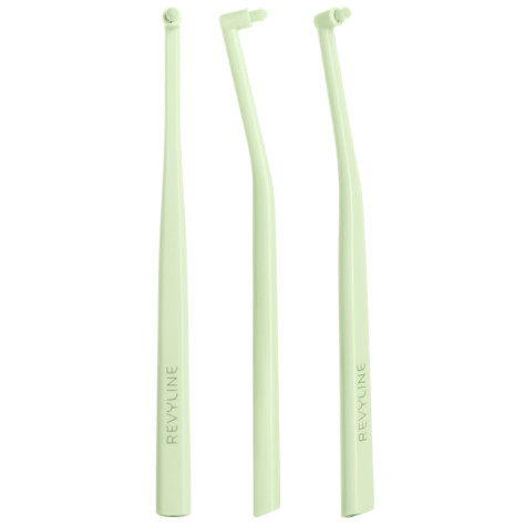 Зубная щетка Revyline SM1000 Single монопучковая, lime cream и по всему Казахстану в интернет-магазине Revyline.kz