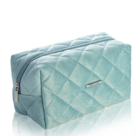 Косметичка дорожная вельветовая Revyline, голубая