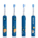 Электрическая звуковая зубная щетка Revyline RL 095 Kids, Blue и по всему Казахстану в интернет-магазине Revyline.kz