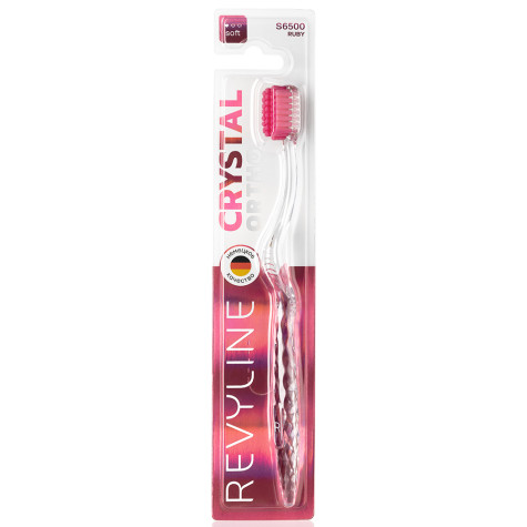 Зубная щетка Revyline S6500 Crystal Ortho Ruby и по всему Казахстану в интернет-магазине Revyline.kz
