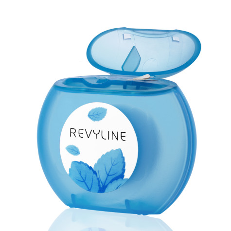 Зубная нить Revyline нейлон, мятная, вощеная с хлоргексидином, 30 м и по всему Казахстану в интернет-магазине Revyline.kz