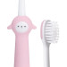 Детская зубная щетка Revyline Sheep 3+ с песочными часами, розовая и по всему Казахстану в интернет-магазине Revyline.kz