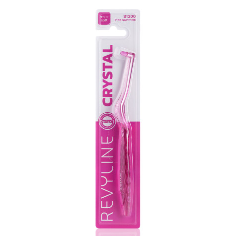 Зубная щетка Revyline S1200 Crystal Pink Sapphire, монопучковая и по всему Казахстану в интернет-магазине Revyline.kz
