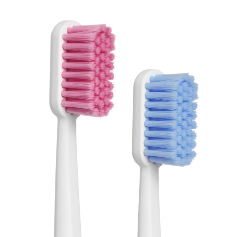 Набор зубных щеток Revyline S6500 Smart Duo, White/Pink + White/Blue и по всему Казахстану в интернет-магазине Revyline.kz