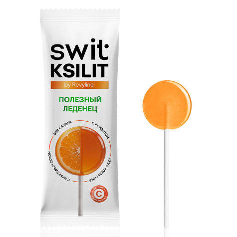 Леденцы на палочке Swit by Revyline Ksilit Mix с витамином С, 8 шт. и по всему Казахстану в интернет-магазине Revyline.kz