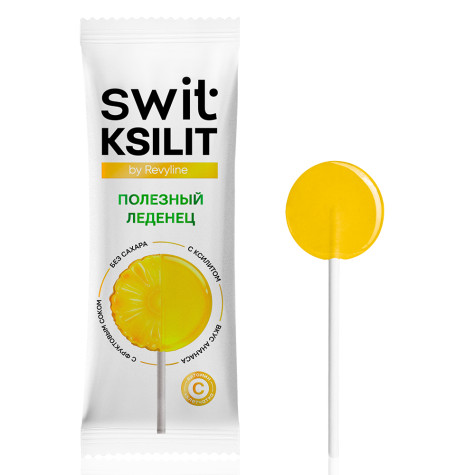 Леденцы на палочке Swit by Revyline Ksilit Mix с витамином С, 8 шт. и по всему Казахстану в интернет-магазине Revyline.kz