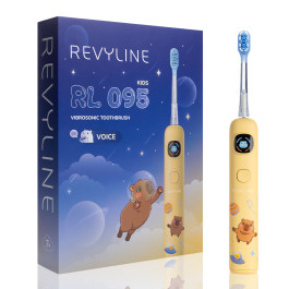 Электрическая звуковая зубная щетка Revyline RL 095 Kids Capybara Voice edition