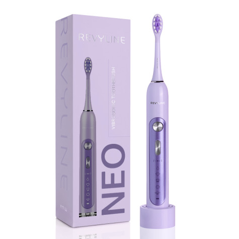 Электрическая звуковая зубная щётка Revyline RL 010 Neo Violet и по всему Казахстану в интернет-магазине Revyline.kz